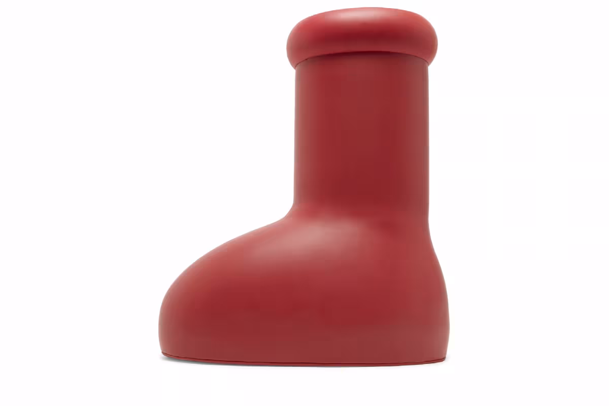 MSCHF Big Red Boot, view 4