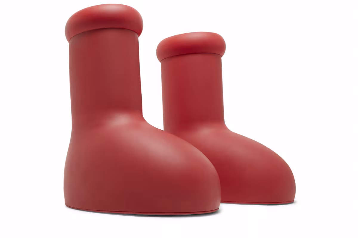 MSCHF Big Red Boot, view 9