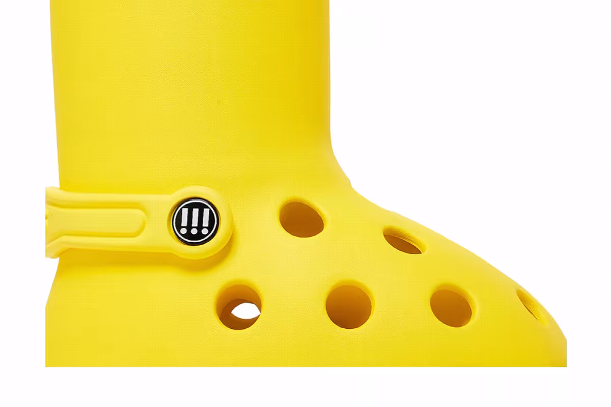 Crocs x MSCHF Big Red Boot Yellow, view 3