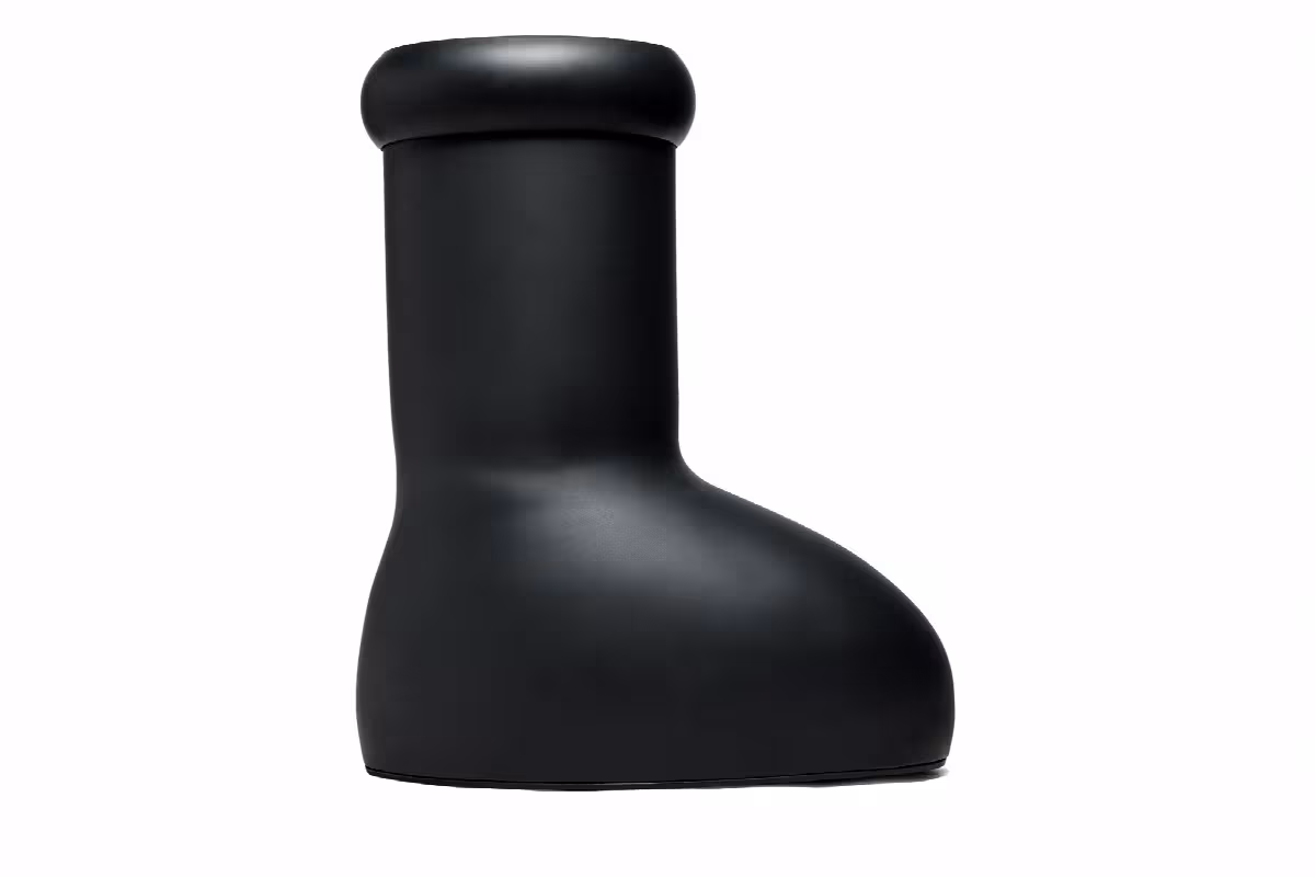 MSCHF Big Red Boot Black, view 2