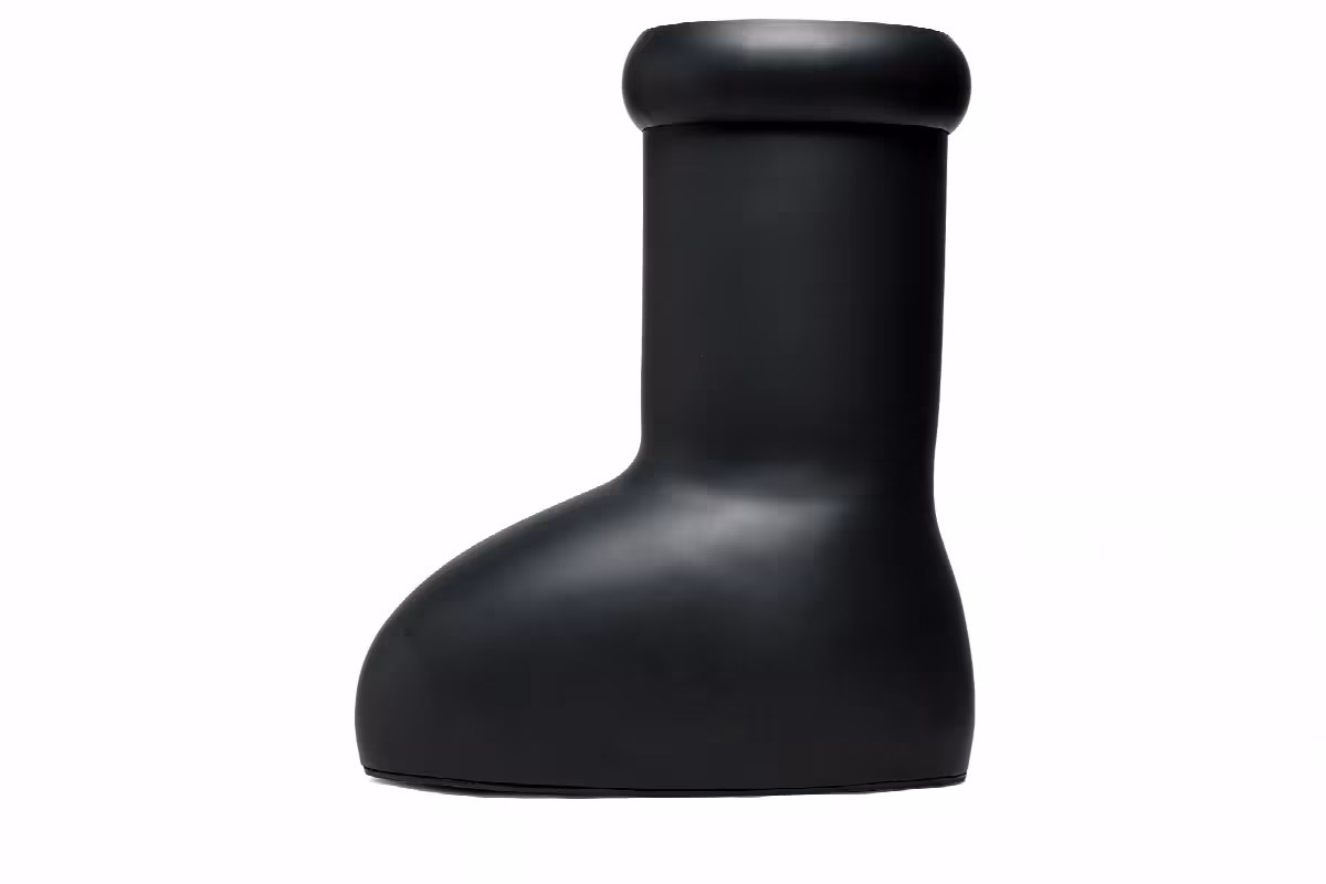 MSCHF Big Red Boot Black, view 4
