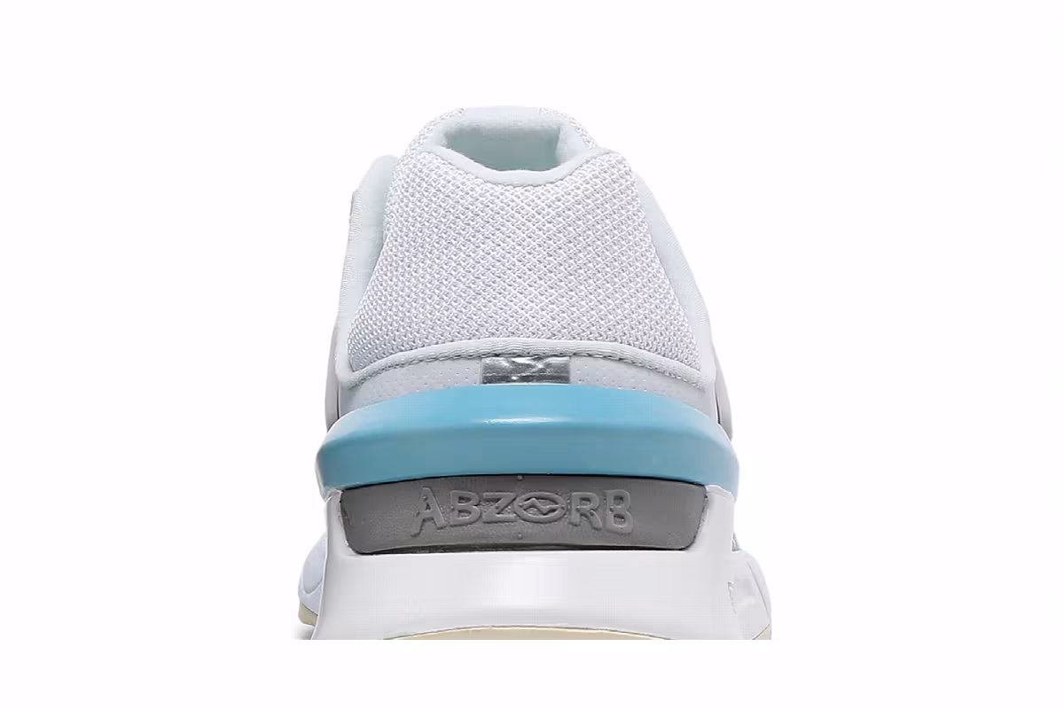 New Balance Women's 997 White Blue Grey, view 8
