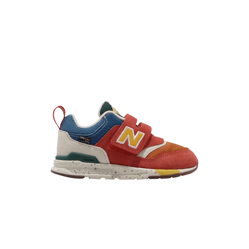 New Balance 997 Toddler Wide Orange Red Blue