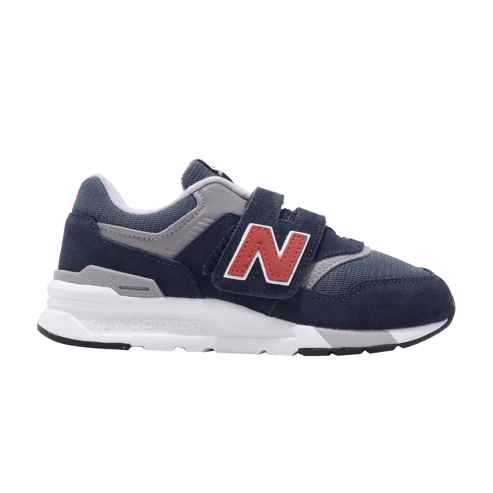 New Balance 997 Wide Little Kids Navy Grey White