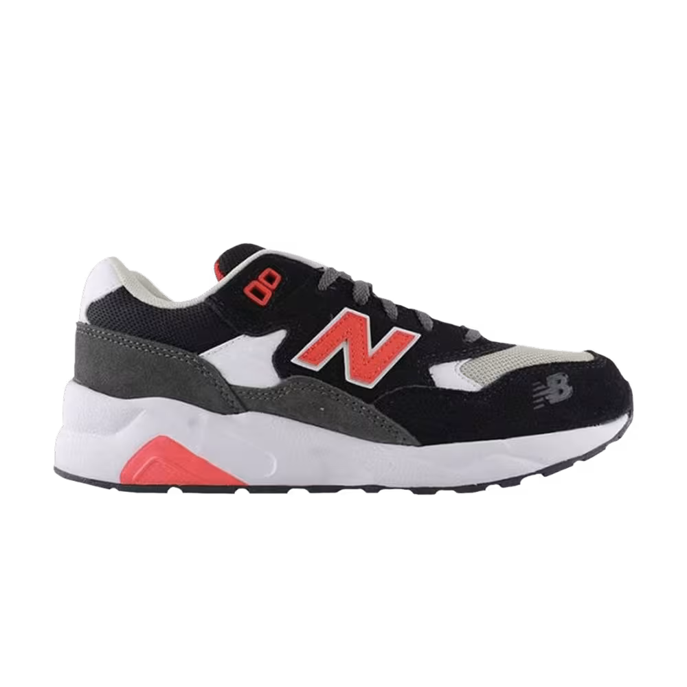 New Balance 580 Big Kid Wide Paper Lights - Black