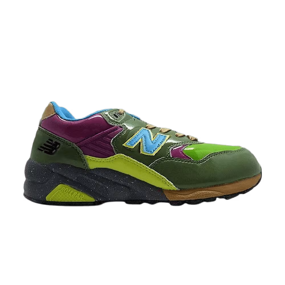 Hectic x Stussy x Undefeated x New Balance 580 Enamel Pest Purple