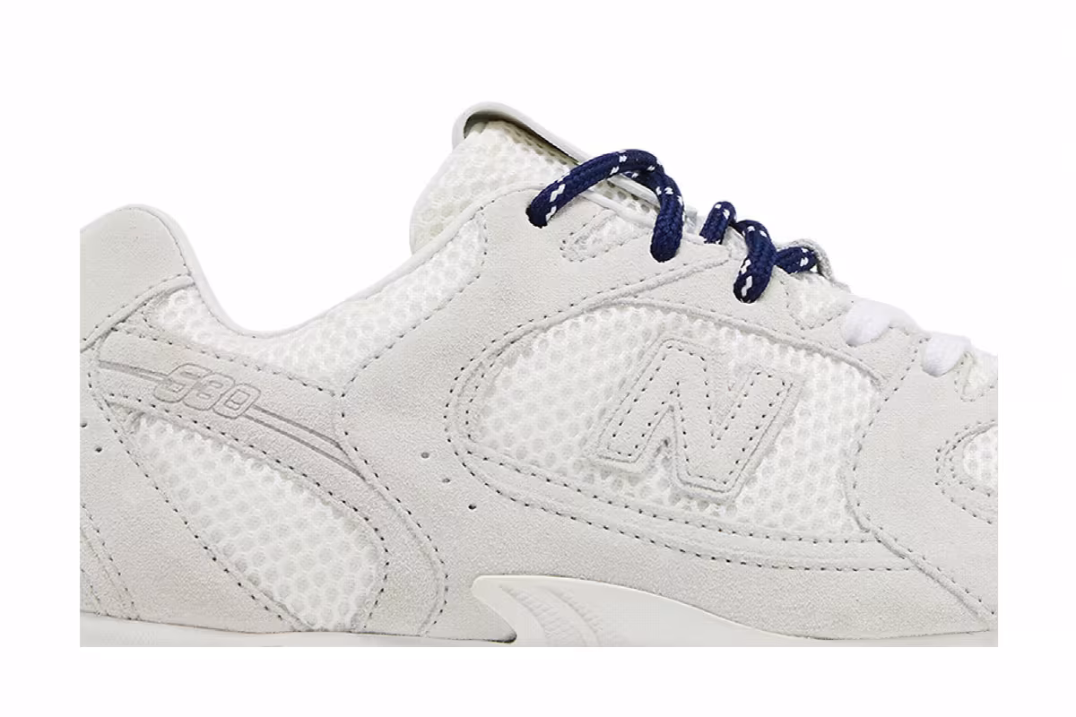 New Balance x Miu Miu 530 SL White, view 3