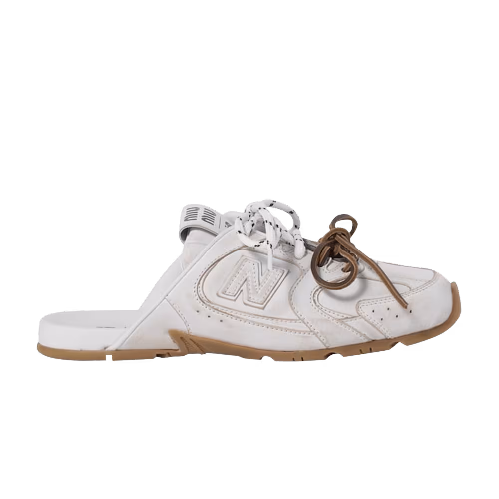 New Balance x Miu Miu Women's 530 SL Mule White Deco