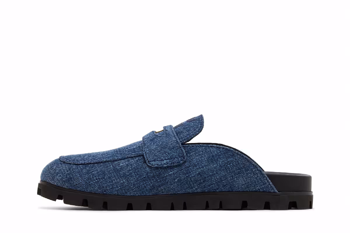 Miu Miu Women's Mules Denim, view 4