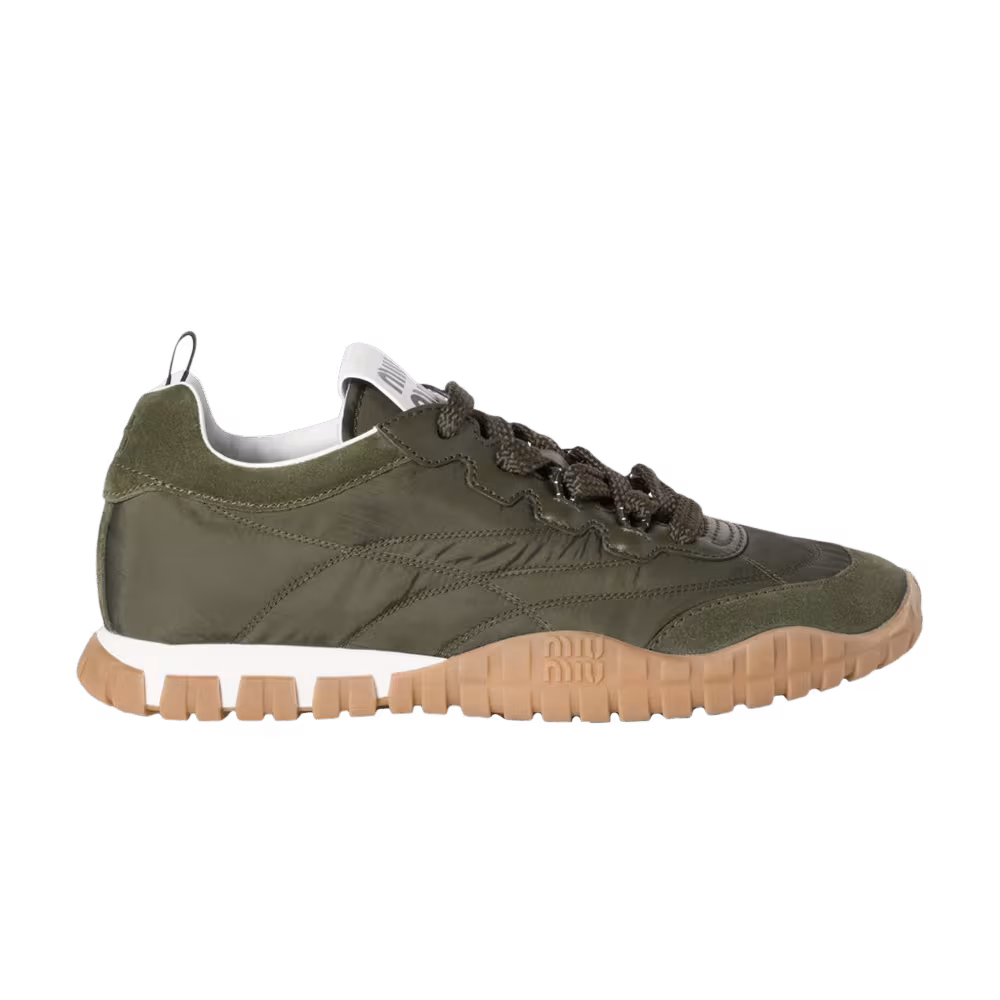 Miu Miu Women's Tyre Sneaker Loden Green
