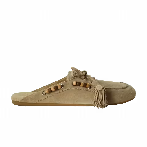 Miu Miu Wmns Scamosciato Sabot Mules 'Desert'