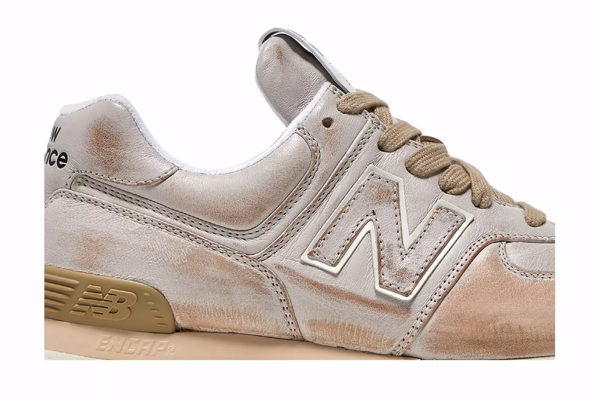 Miu Miu x Women's 574 Vintage-Effect Nappa, view 3