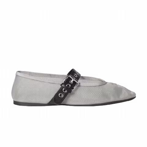 Miu Miu Wmns Ballerinas 'Aluminum'