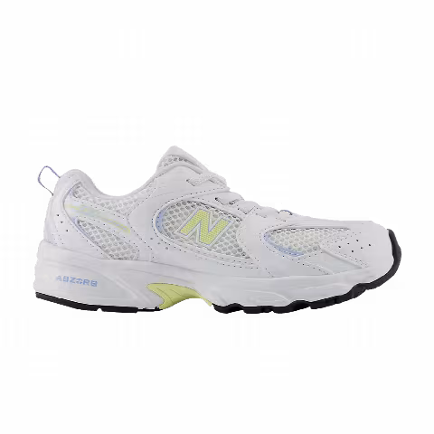 New Balance 530 Bungee Lace Little Kid Wide 'White Electric Sky'