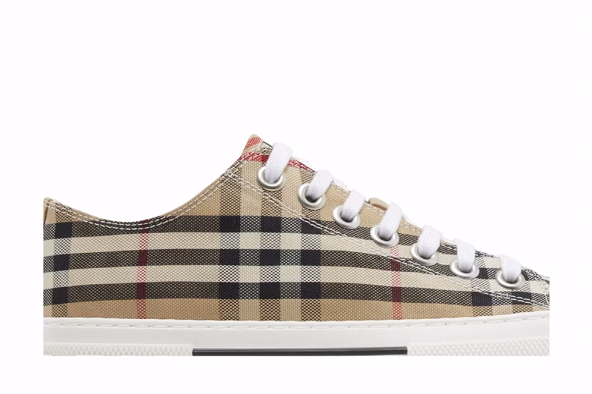 Burberry Women's Jack Vintage Check Sneaker Archive Beige, view 3