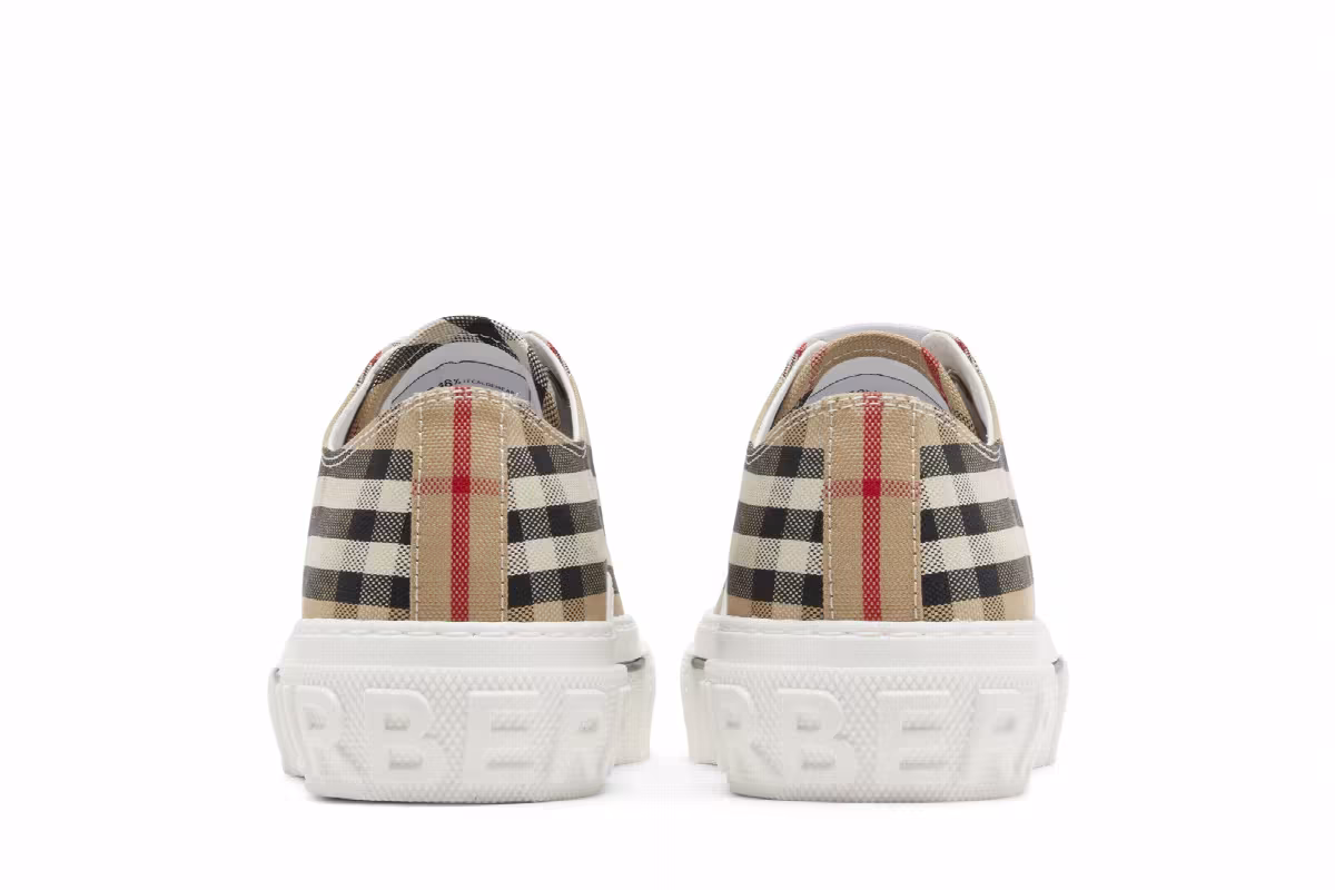 Burberry Women's Jack Vintage Check Sneaker Archive Beige, view 7