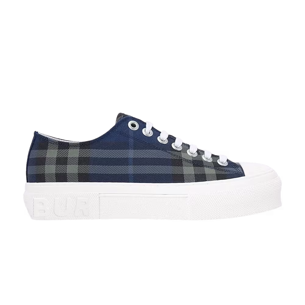 Burberry Check Sneakers Navy