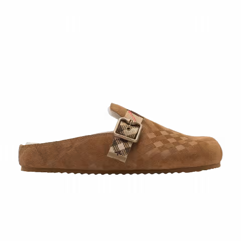 Burberry Wmns Urchin Shearling Mule 'Jute Beige'