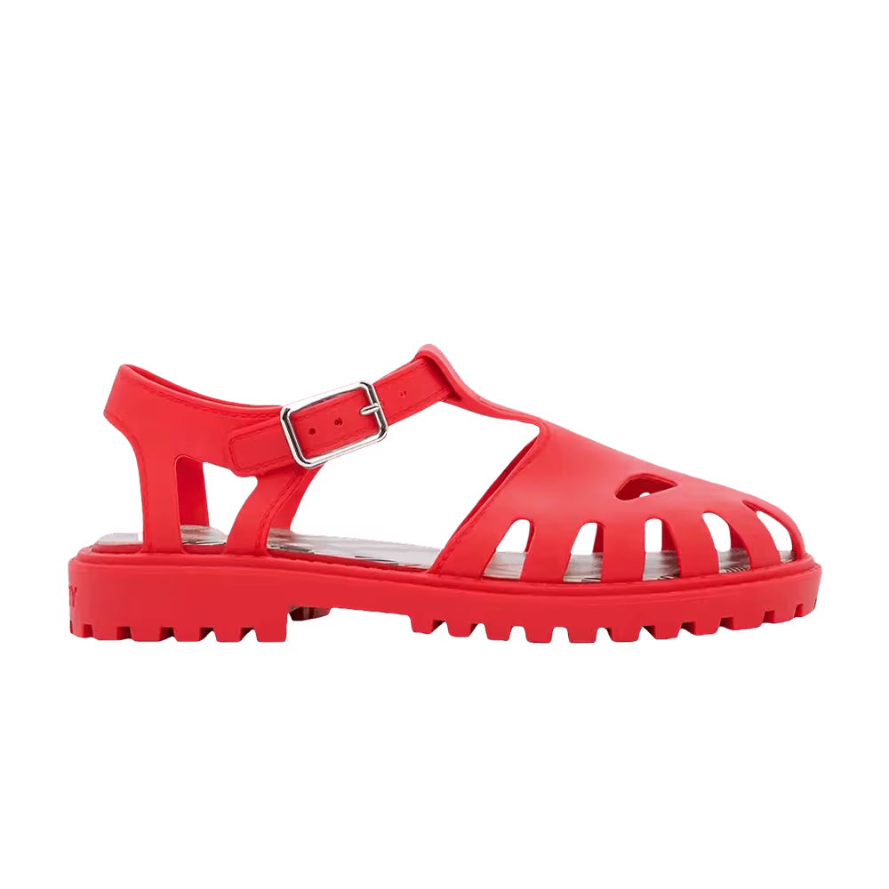 Burberry Jenna Sandal Kids Bright Red
