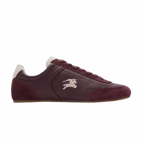 Burberry Wmns Knight Sneaker 'Vineyard Red Dove'