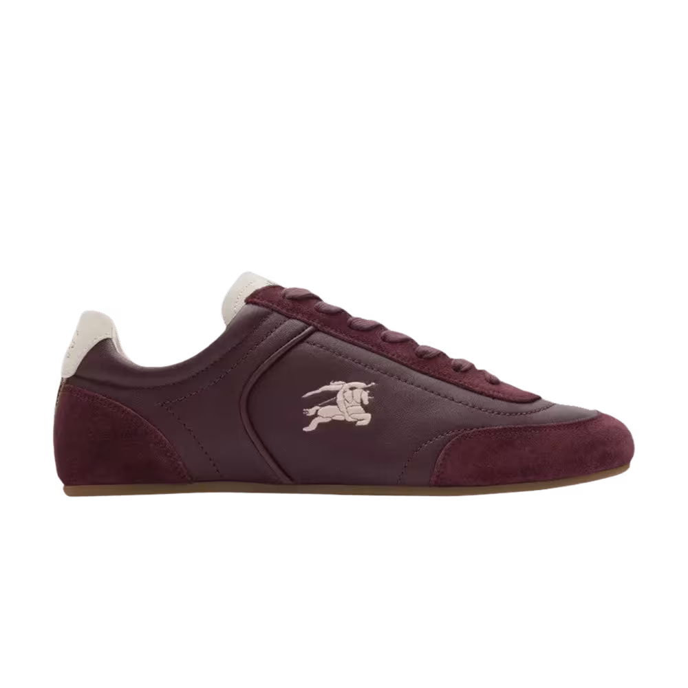 Burberry Women's Knight Sneaker Vineyard Red Dove