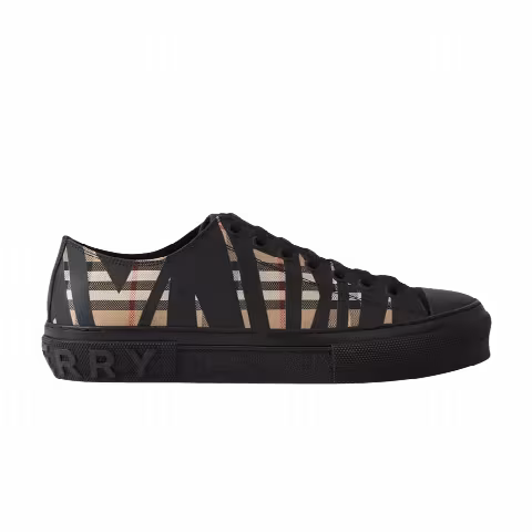 Burberry Check Sneakers 'Black Archive Beige'