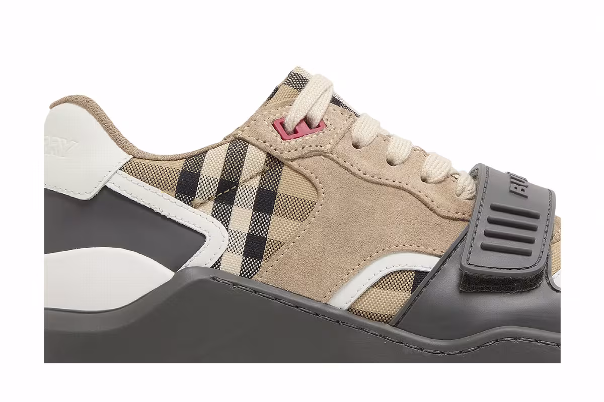 Burberry Women's Ramsey Archive Beige Checkerboard, view 3