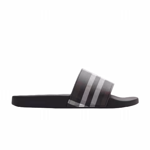 Burberry Check Slide 'Mahogany'