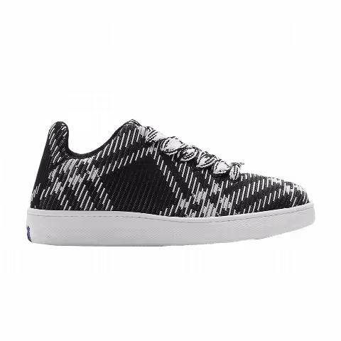 Burberry Check Knit Box Sneaker 'Black'