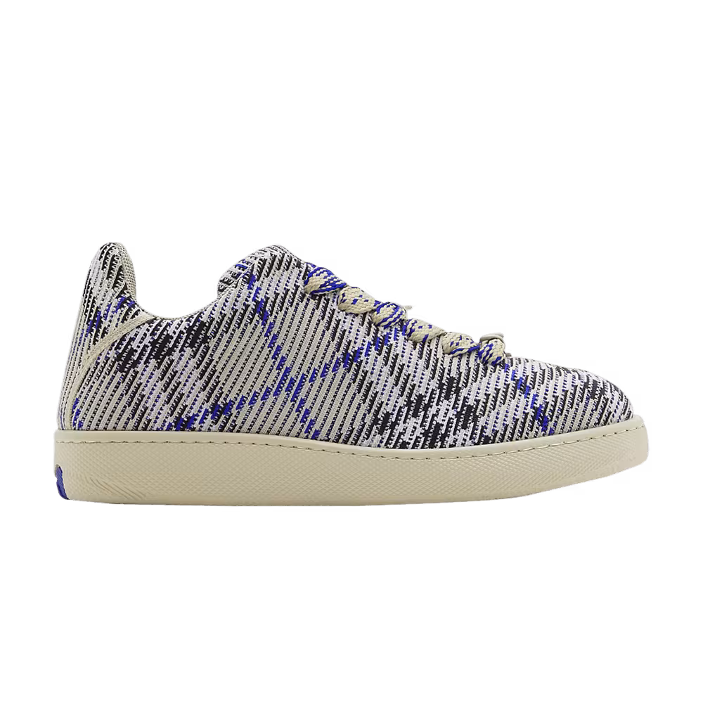 Burberry Check Knit Box Sneaker Lichen