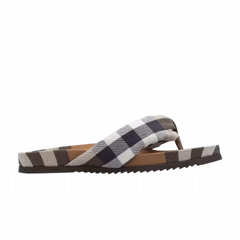 Burberry Thong Sandal 'Birch Brown Check'
