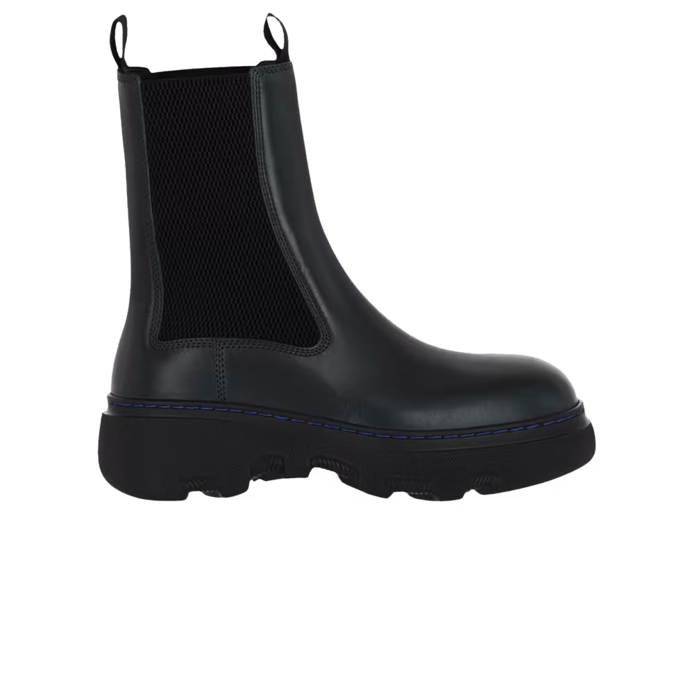 Burberry Women's Creeper Chelsea Boot Green