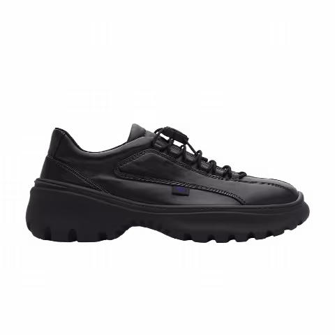 Burberry Leather Scoot 'Black Birch Brown'