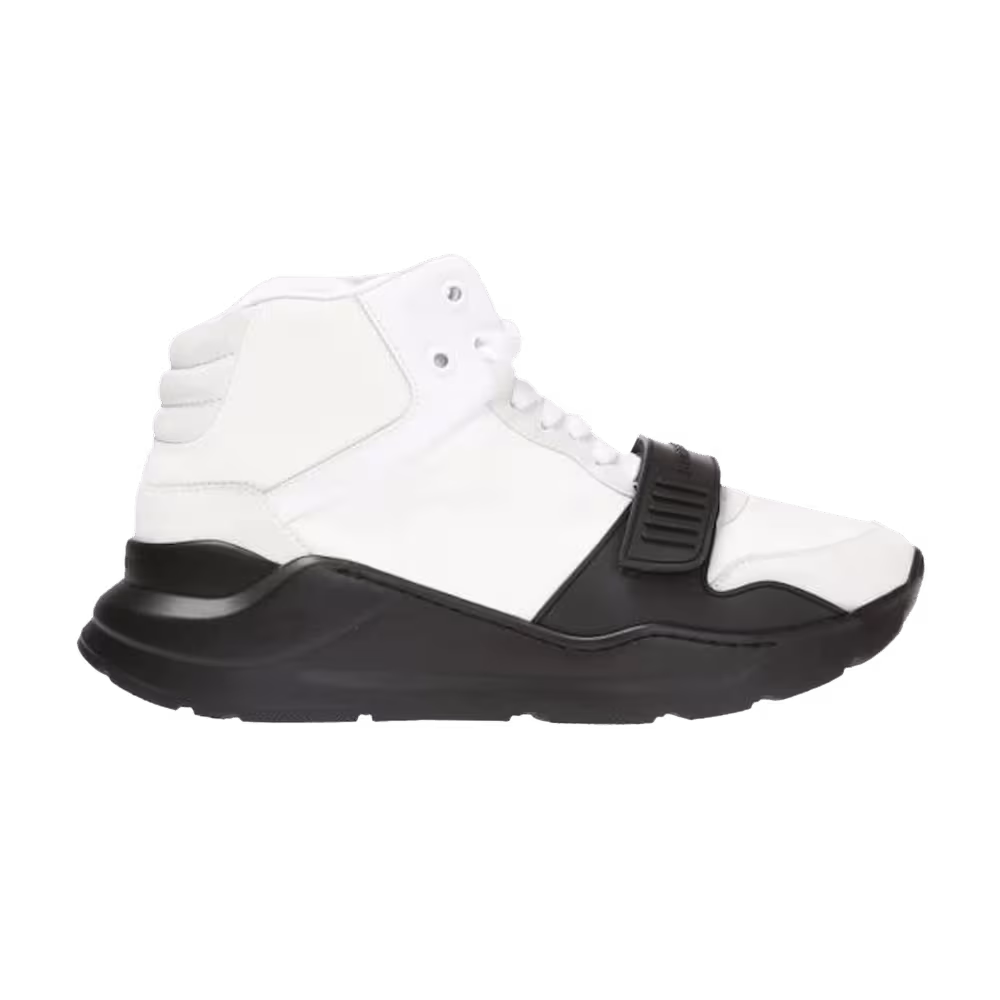 Burberry Runway Regis High White Black