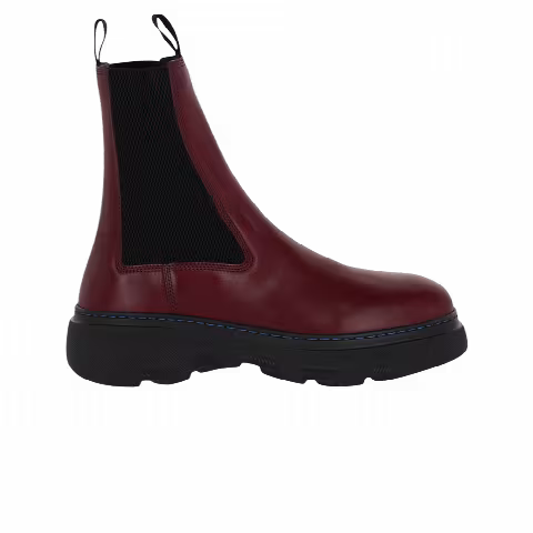 Burberry Creeper Chelsea Boot 'Plum'
