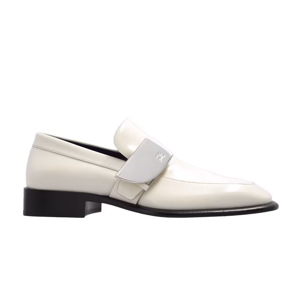 Burberry Women's London Shield Leather Loafer Soap