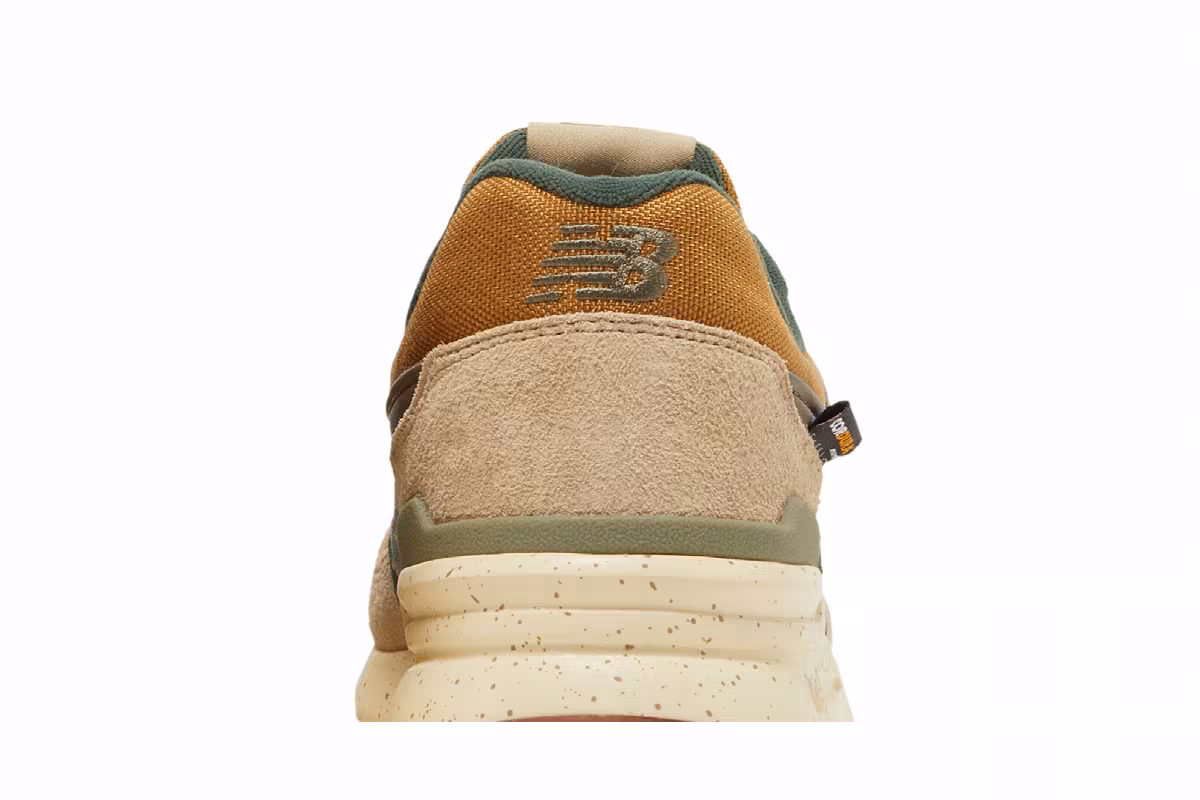 New Balance 997H Dark Green Mustard, view 8