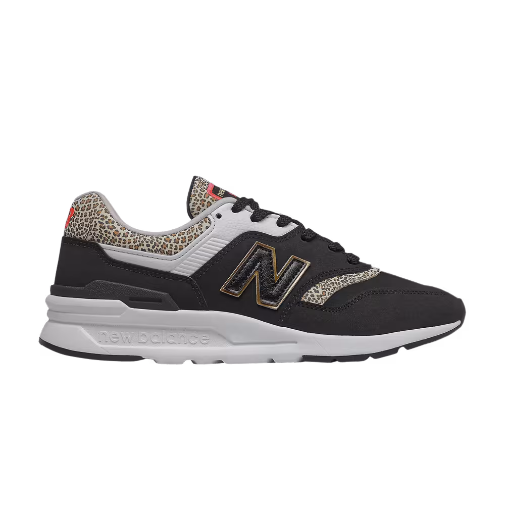 New Balance Women's 997H Black Leopard
