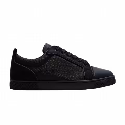 Christian Louboutin Louis Junior Orlato Flat 'Black Mesh'