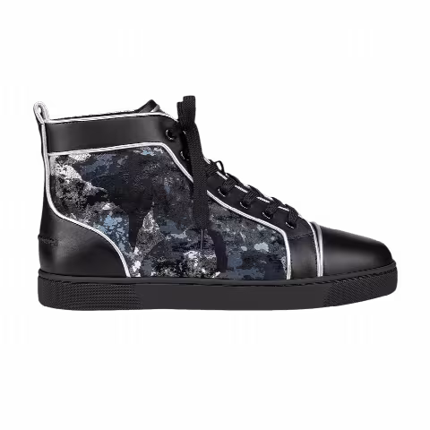 Christian Louboutin Louis Flat High 'Space Effect - Black'