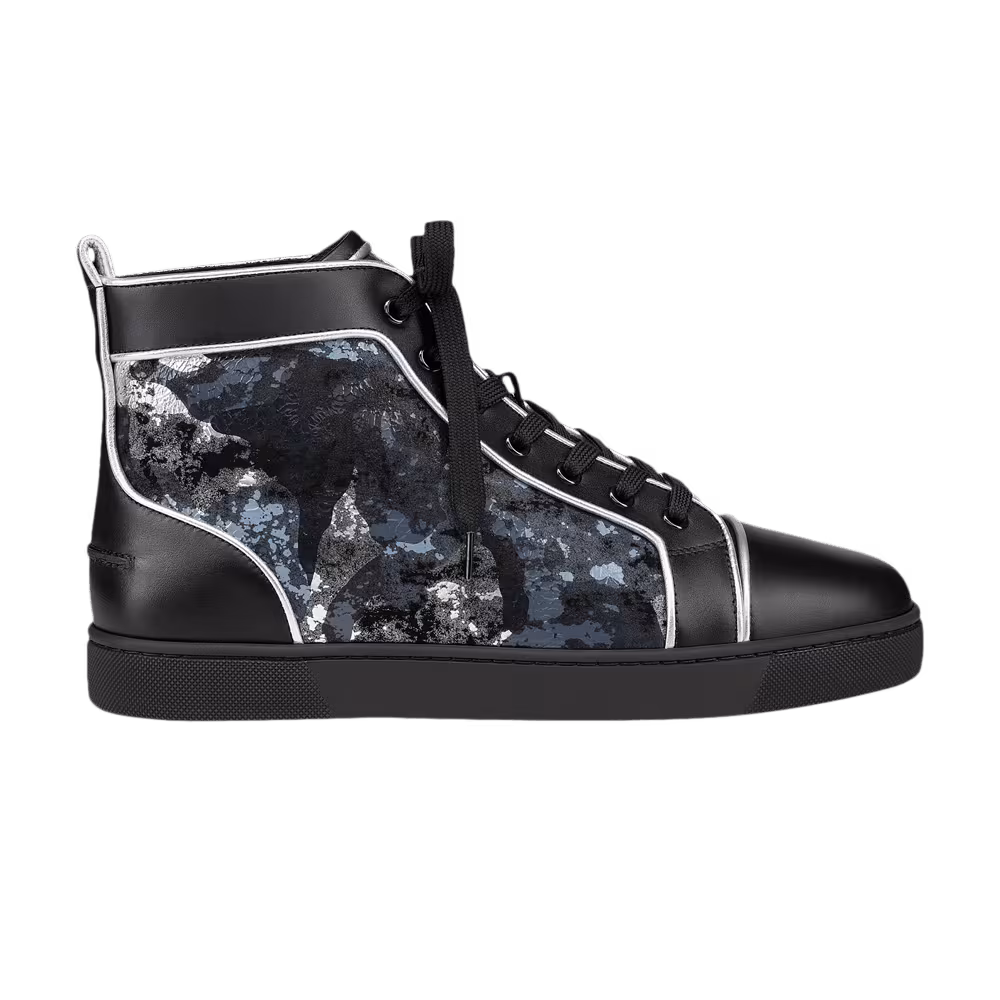 Christian Louboutin Louis Flat High Space Effect - Black