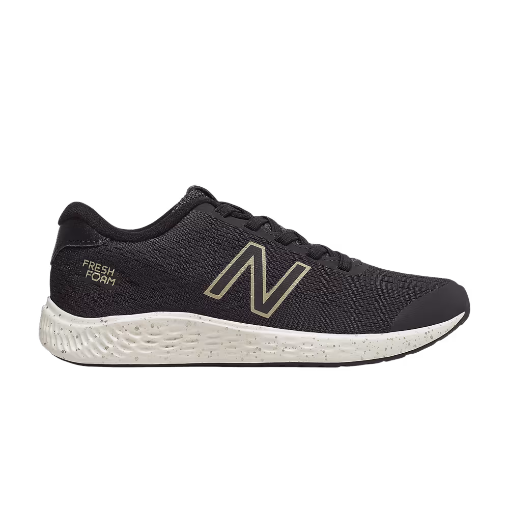 New Balance Fresh Foam Arishi NXT Slip-On Big Kid Wide Black Gold
