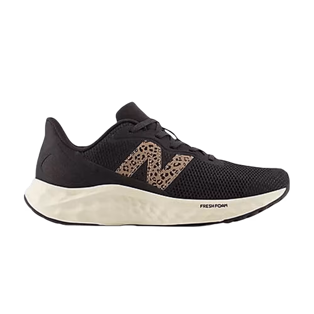 New Balance Women's Arishi V4 Black Cement Flat Taupe Angora