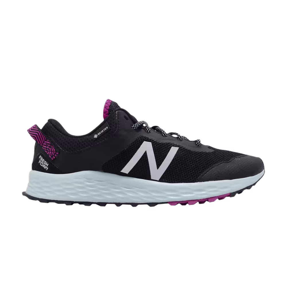 New Balance Women's Fresh Foam Arishi GTX Wide Black Fuchsia