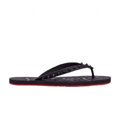 Christian Louboutin Loubi Flip 'Black Red'