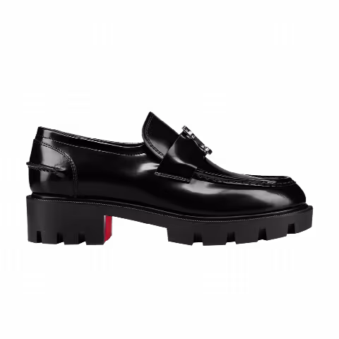 Christian Louboutin Wmns Moc Lug Flat 'Black'