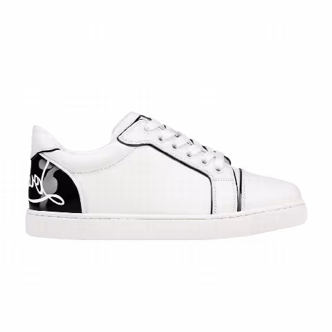 Christian Louboutin Fun Vieira Flat 'White Black'