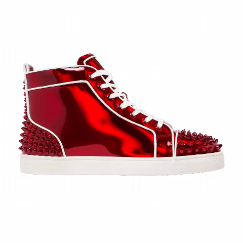 Christian Louboutin Lou Spikes 2 High 'Red'