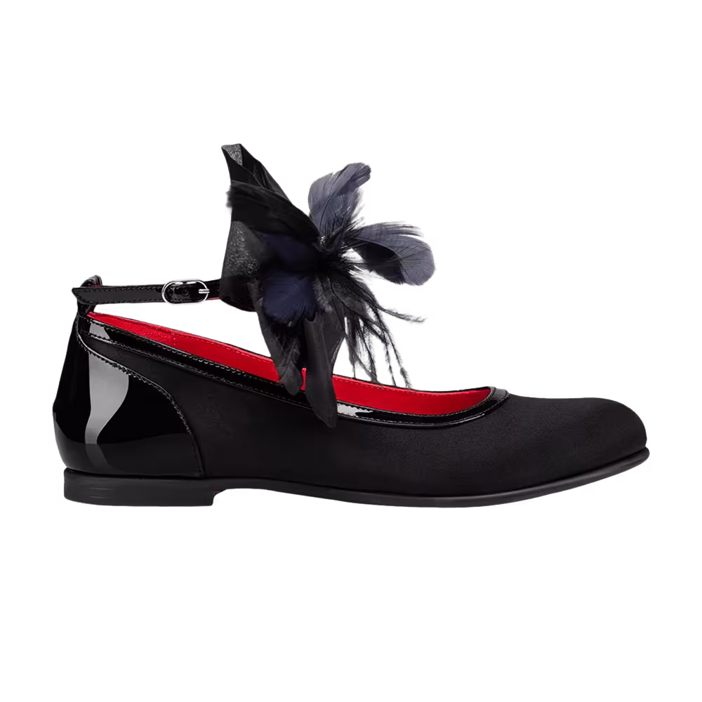 Christian Louboutin Women's Anemonina Flat Black
