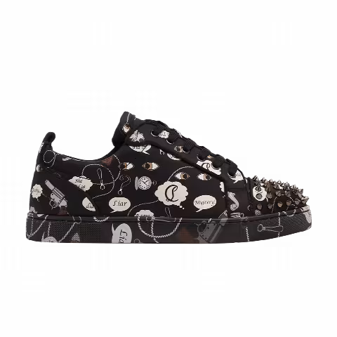 Christian Louboutin Louis Junior Spikes Orlato Flat 'Game of Clue'